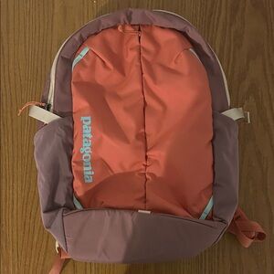 Patagonia Peach and Lavender Backpack